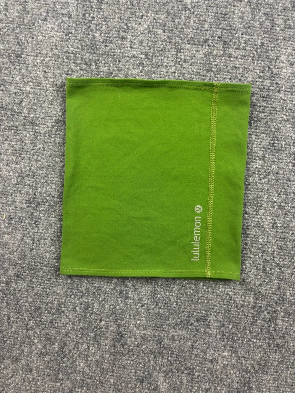 LULULEMON Green Running Neck Warmer One Size Fits Most